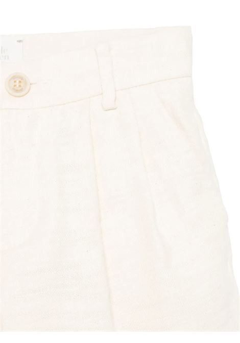 Bermuda In Misto Lino Avorio ELEVENTY KIDS | EW6P29-I0266105